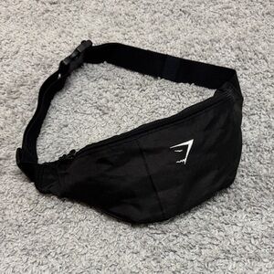 Gymshark Black Belt Bag